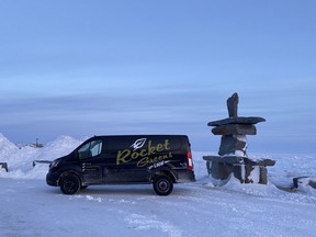 Rocket Greens, an initiative that grows leafy green vegetables and distributed year-round in the northern Manitoba town of Churchill, announced that thanks to recent donations and funding they have now purchased their own delivery van. Handout photo