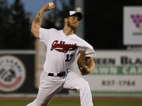 Winnipeg Goldeyes right-hander Zac Ryan re-signed on Tuesday, Feb. 15, 2022. Ryan, 27, joined the team in August 2021, making a dozen appearances, blanking the opposition in nine of them while recording 19 strikeouts in 11.1 innings.