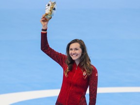 Long track speed skater Isabelle Weidemann won Olympic bronze in the women’s 3000m. The medal was team Canada’s first medal of the Beijing 2022 Winter Olympics on Saturday, February 5, 2022.