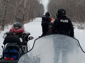 Lac du Bonnet RCMP will be conducting a snowmobile patrol in the Lac du Bonnet and Pinawa areas on Saturday. Officers will be out on snowmobiles ensuring safe behaviour.