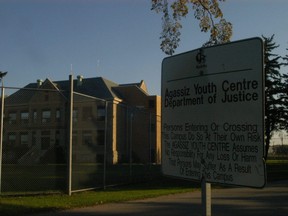 The Agassiz Youth Centre in Portage la Prairie.