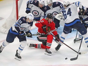 The Jets got their two points against the Chicago Blackhawks, but now admit that they were lucky to do so.  USA TODAY Sports