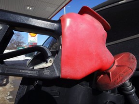 Gas prices spiked in Winnipeg on Thurs., March 3, 2022.  KEVIN KING/Winnipeg Sun/Postmedia Network