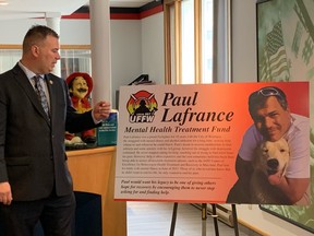 Now, active and retired UFFW firefighter members in good standing have the opportunity to go to the IAFF Center with financial assistance from the UFFW Paul Lafrance mental health treatment fund. SUPPLIED