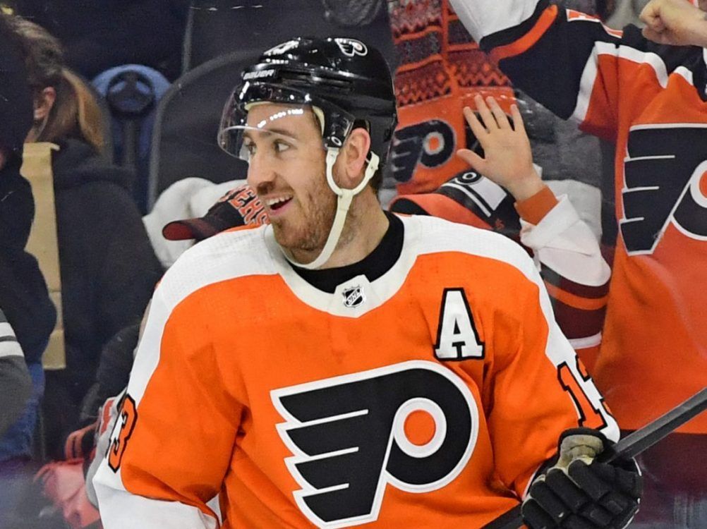 Kevin Hayes the NHL's 2022 Masterton Award Philadelphia Flyers