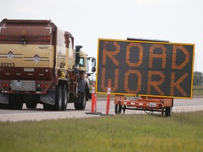 Road work signs might become even more common as the province will be spending $500 million a year for the next three years to improve our roads.