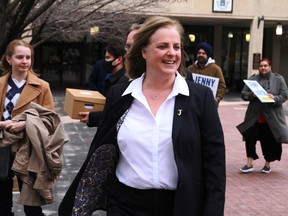Winnipeg mayoral candidate Jenny Motkaluk.