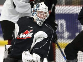Daniel Hauser and the Winnipeg Ice take on the Moose Jaw Warriors.  KEVIN KING/Winnipeg Sun