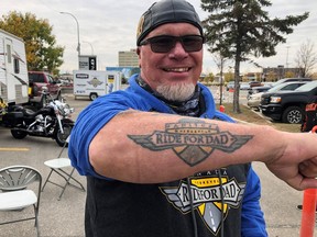 Ed Johner, prostate cancer survivor and Manitoba Motorcycle Ride for Dad spokesperson. The 14th annual Manitoba Motorcycle Ride for Dad (MRFD) is returning to a single Ride Day format – Saturday, May 28, with the goal of surpassing the record for number of registered riders (1,547) and pledge donations (over $360,000) set in 2019.