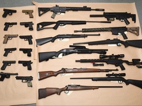 Two Winnipeg men face numerous firearms-related charges after a total of 19 firearms were seized in raid on a Fort Garry residence. On May 5, 2022, members of the RCMP’s Emergency Response Unit, National Weapons Enforcement and Support Team (NWEST) and Winnipeg Police’s Firearms Investigative Enforcement Unit (FIEU) executed the two warrants at a residence in the first 100 block of Agassiz Drive in Winnipeg. A 22-year-old male was placed under arrest at the time and a total of 19 firearms as well as four air guns were seized. Five days, a 23-year-old male turned himself into police and was also arrested and charged.
