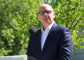 Newly elected Winnipeg Mayor Scott Gillingham.