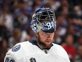 Tampa Bay Lightning goaltender Andrei Vasilevskiy allowed seven goals against the Colorado Avalanche in Game 2 on Saturday night, yet he remained in net. The last time he was pulled in the playoffs was on May 11, 2018.