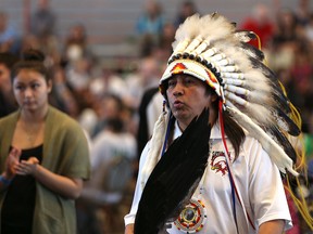 Sapotaweyak Cree Nation (Shoal Lake) chief Nelson Genaille seen here in 2016 at the RBC Winnipeg Convention Centre.