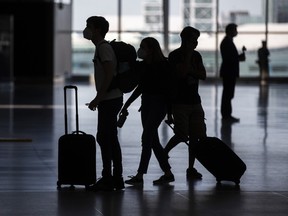 Terminal 1 departures level at Toronto Pearson International Airport on Tuesday June 14, 2022.