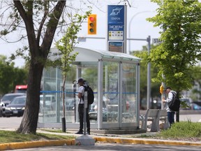 This bus shack at Regent Avenue and Stapon Street will stay as is following a vote by city council on Thursday.