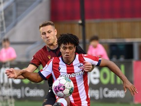 Valour FC drew against Atletico Ottawa on Wednesday night.