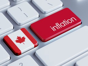 Canada High Resolution Inflation Concept