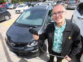 Winnipeg mayoral candidate Shaun Loney has promised to install at least 500 Level 2 chargers at City-owned sites by the end of his mandate if he is elected.
