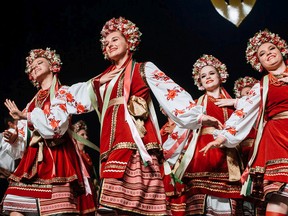 Cultural dance at the Folklorama Ukraine-Kyiv pavilion.