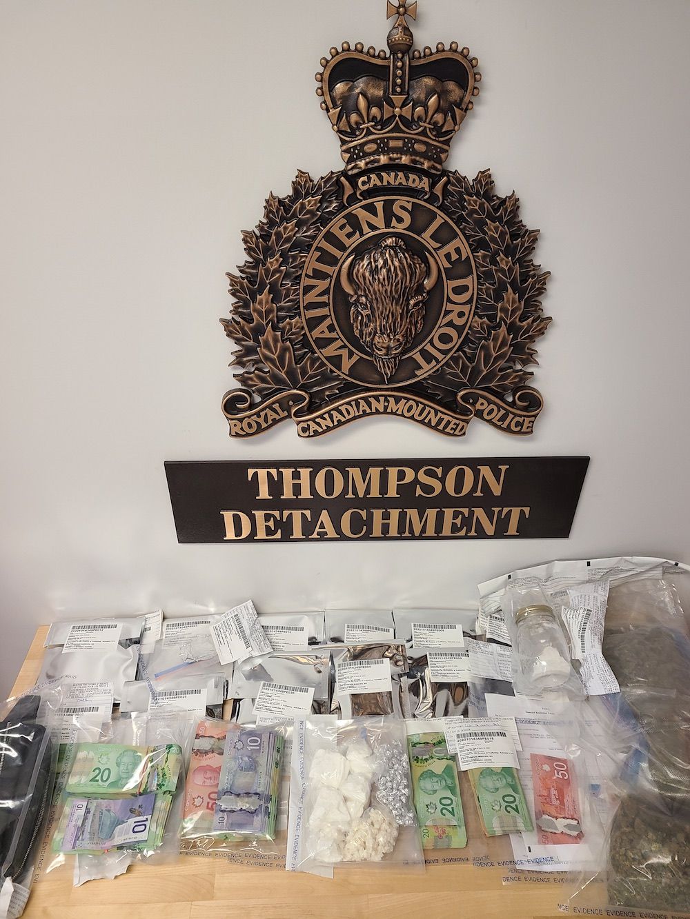 Thompson RCMP Seize Drugs, Cash Following Series Of Search Warrants ...