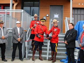 Manitoba RCMP opened its new $18.1 million detachment in Norway House on Thursday, Aug. 18, 2022. Construction was completed in May after being built in Vonda, Sask., and taken to the northern Manitoba community.