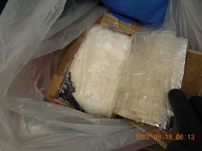 RCMP say they found a 1.2 kilogram brick of cocaine in a passenger's suitcase at the Winnipeg airport this week.