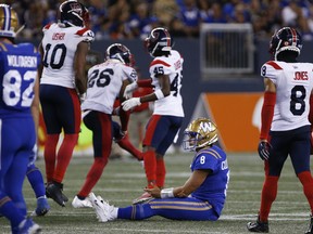 The Blue Bombers had a chance to tie a franchise record but fell one game short after dropping a 20-17 overtime decision at home to Montreal last week to fall to 9-1.