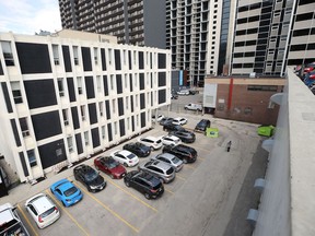 A surface parking lot in downtown Winnipeg on Tuesday, Aug. 23, 2022.