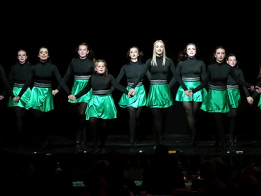 The McDonnell School of Irish Dance perform at the Folklorama Irish Pavilion at Soul Sanctuary on Chevrier Boulevard in Winnipeg on Monday, Aug. 1, 2022.
