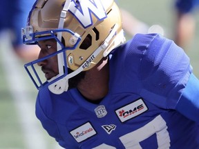 After knee surgery and a long rehab in Winnipeg, which kept him out for training camp, the pre-season, and the first 13 games of the season, Bombers safety Brandon Alexander is finally ready to start again. KEVIN KING/Winnipeg Sun