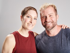 The Amazing Race Canada winners Catherine Wreford and Craig Ramsay.