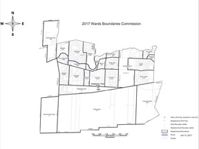 Map of the Charleswood-Westwood-Tuxedo ward for 2022 Winnipeg civic election to be held Oct. 26, 2022.