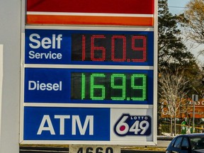 Gas prices have gone up this week throughout Canada.