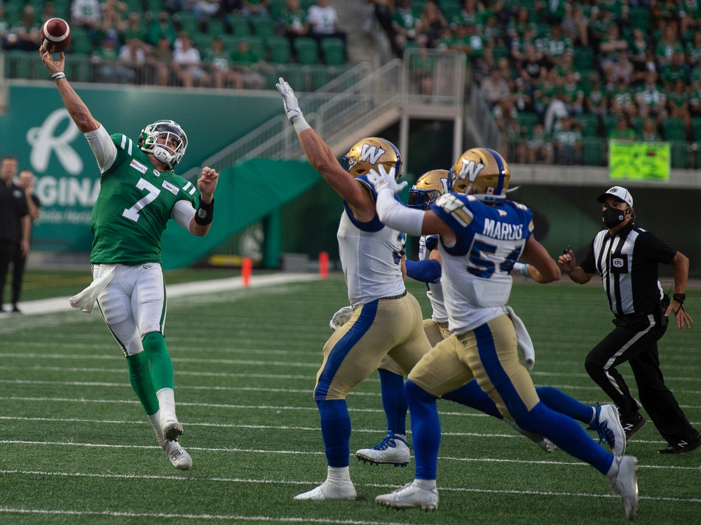 Saskatchewan Roughrider QB Cody Fajardo named CFL's top performer for  August