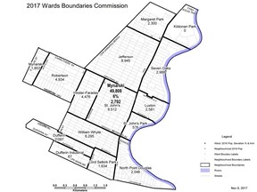 Map of the Mynarski ward for 2022 Winnipeg civic election to be held Oct. 26, 2022.