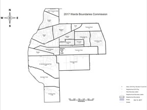 Map of the Transcona ward for 2022 Winnipeg civic election to be held Oct. 26, 2022.