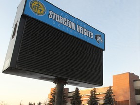 Sturgeon Heights Collegiate in Winnipeg is shown on Saturday Dec. 12, 2011.