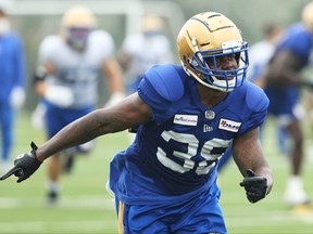 Alden Darby bolsters the Blue Bombers’ secondary.