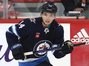 Defenceman Ville Heinola has been sent to the Manitoba Moose of the AHL.