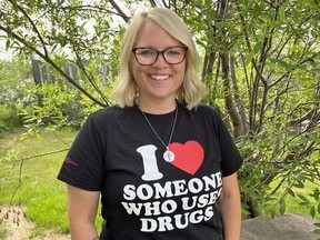 Manitoba Harm Reduction Network (MHRN) executive director Shohan Illsley. The MHRN and other community groups sent an open letter to the province asking the government to do more to stop a drug crisis in Manitoba that has left hundreds of people dead this year. Handout photo