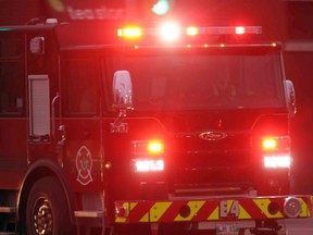 Transcona apartment complex fire sends one person to hospital in unstable condition Friday evening.
