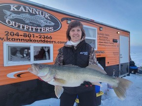 Starting this ice-fishing season, the province will issue permits that will allow tourism operators, including Kannuck Outfitters, to offer commercial overnight accommodations right on the ice on Lake Winnipeg. Kannuk Outfitters/Handout photo
