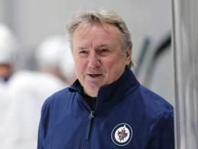 Winnipeg Jets head coach Rick Bowness.