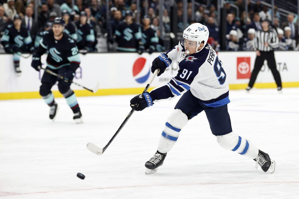 Notice has been served: Cole Perfetti has arrived for the Winnipeg Jets