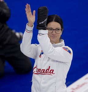 Kerry Einarson est trois fois championne en titre de curling féminin