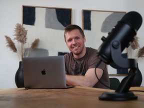 OTTAWA - March 5, 2021 - Marc Methot poses for a photo at his home in Manotick Friday March 5, 2021.  TONY CALDWELL, Postmedia.