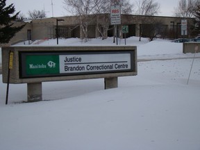 Guards were escorting an inmate back to the Brandon Correctional Centre in Brandon from the city's hospital on Monday afternoon when police allege he assaulted three guards, pushed a motorist out of the driver's seat and then smashed a vehicle into six others during 17 minutes of freedom.
