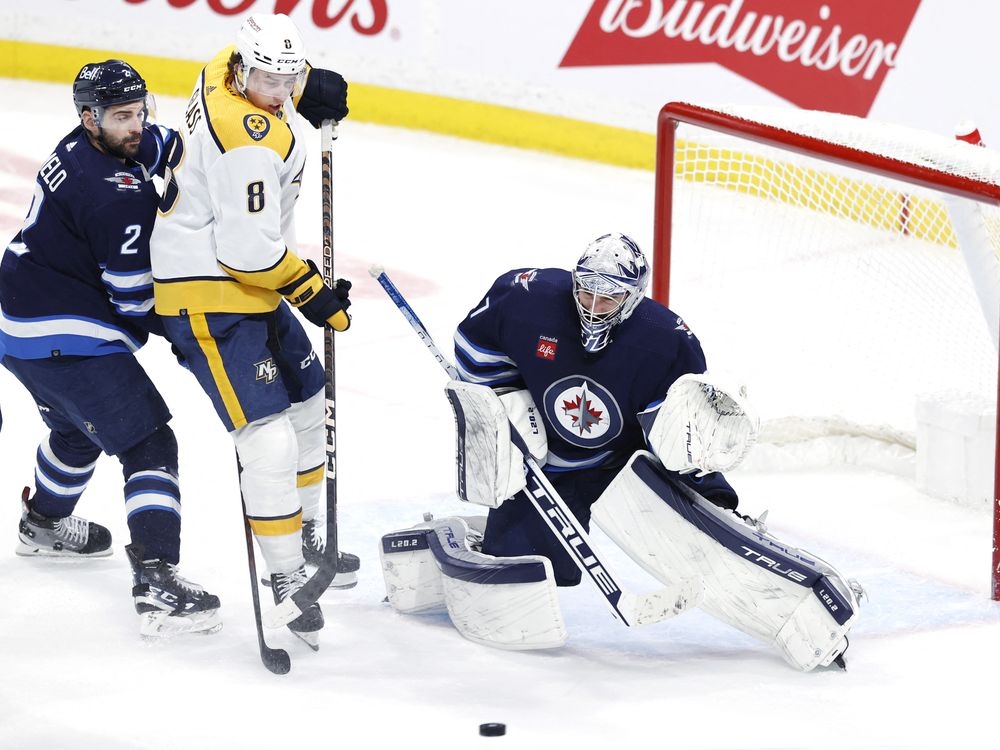 Predators vs. Jets: Connor Hellebuyck is the star as Winnipeg steals Game 1