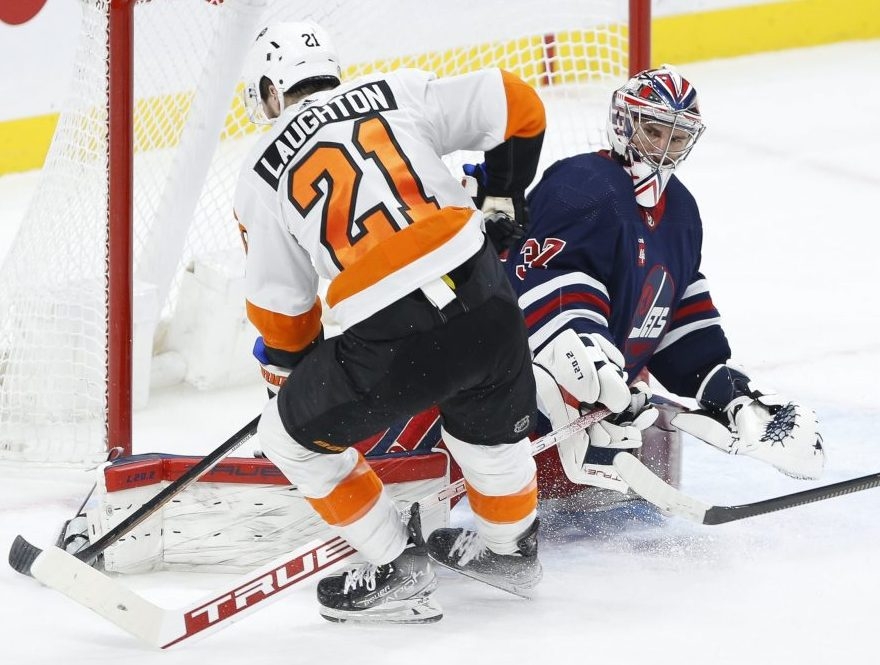 Flyers get shut out by the Winnipeg Jets, 4-0, in second-to-last game of  the season