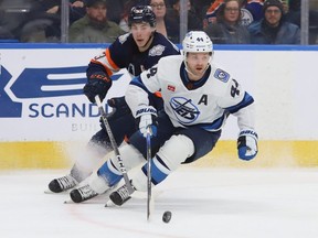 Morrissey was one of eight players from the Central Division named to the showcase game, which will be played at the home of the Florida Panthers on Feb. 4. Getty Images